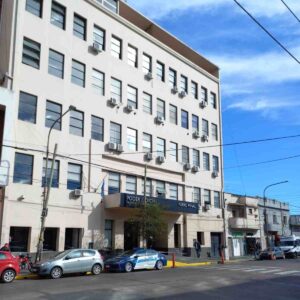 Edificio del Poder Judicial, Fuero Penal, en el Departamento Judicial de Quilmes